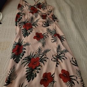 Guess long floral dress
